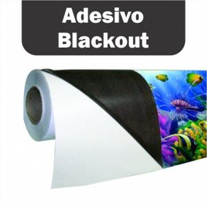 Adesivo Blackout Vinil Fosco  4X0 Fosco Corte Reto 